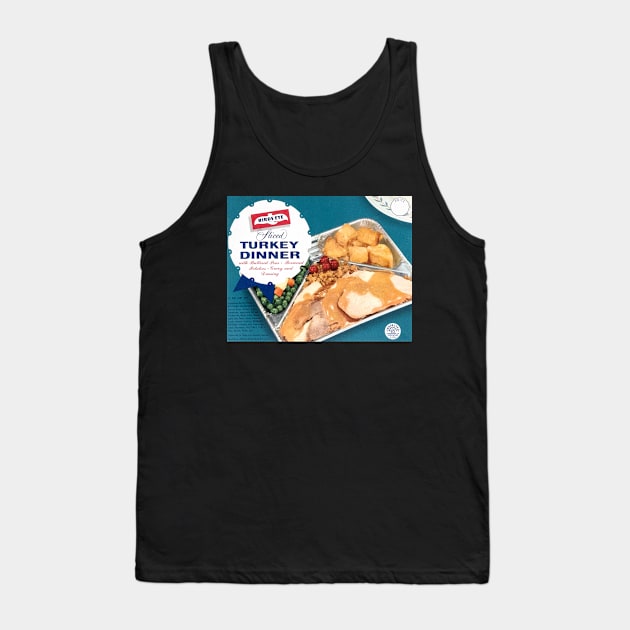 Happy Thanksgiving TV Dinner Tank Top by Scum & Villainy